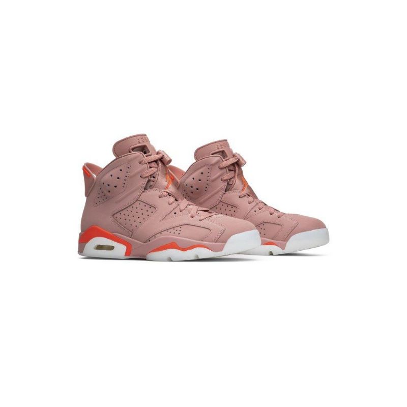 Air Jordan 6 Aleali May Retro Rózsaszín Piros Női Cipő