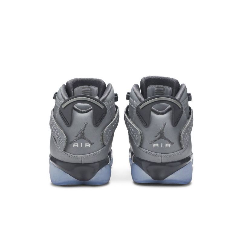 Air Jordan 6 Gyűrűs Ezüst Fehér Szürke Férfi Cipő