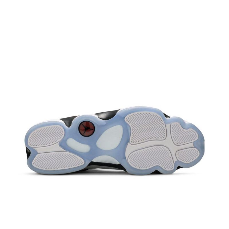 Air Jordan 6 Gyűrűs Fehér Piros Fekete Férfi Cipő