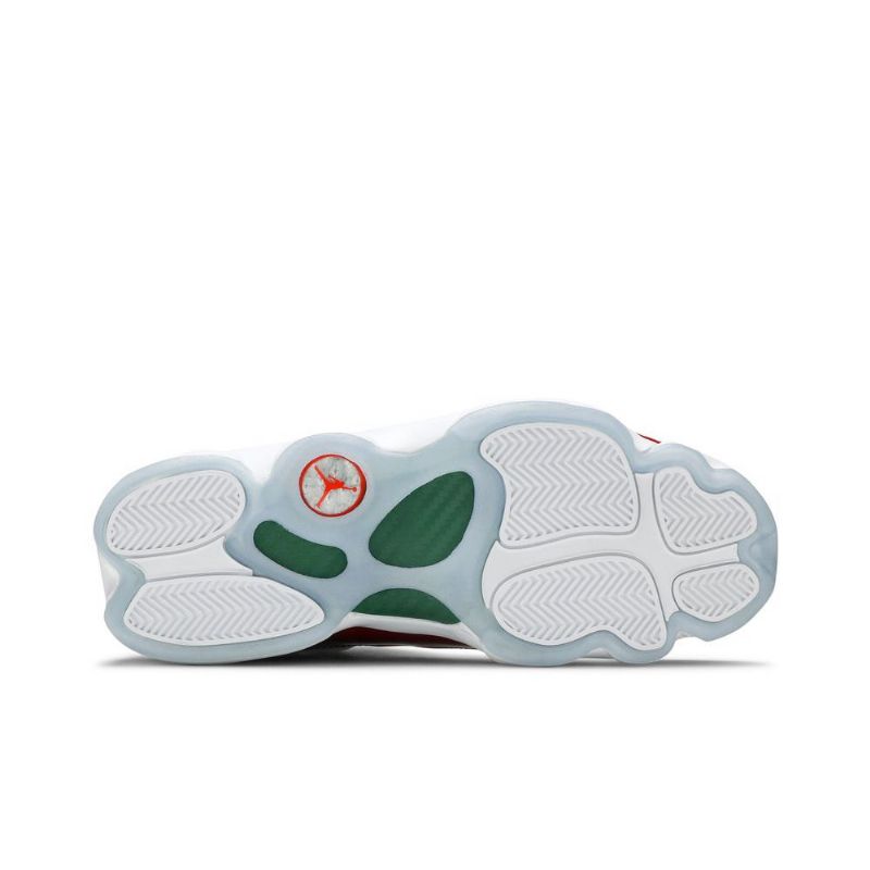 Air Jordan 6 Gyűrűs Fehér Piros Férfi Cipő