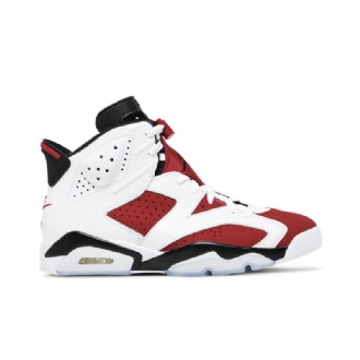 Air Jordan 6 Retro És Fehér Piros Fekete Férfi Cipő
