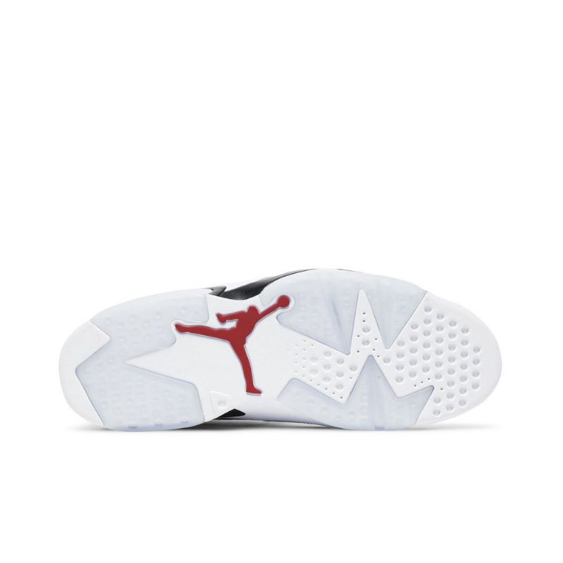 Air Jordan 6 Retro És Fehér Piros Fekete Férfi Cipő