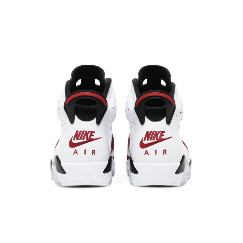 Air Jordan 6 Retro És Fehér Piros Fekete Férfi Cipő