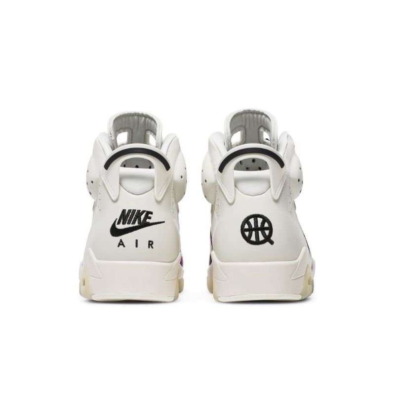 Air Jordan 6 Retro Fehér Lila Fekete Férfi Cipő