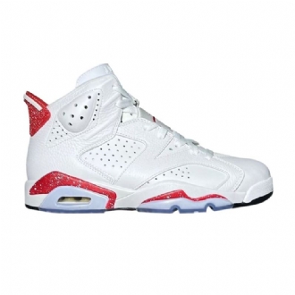 Air Jordan 6 Retro Fehér Piros Férfi Cipő