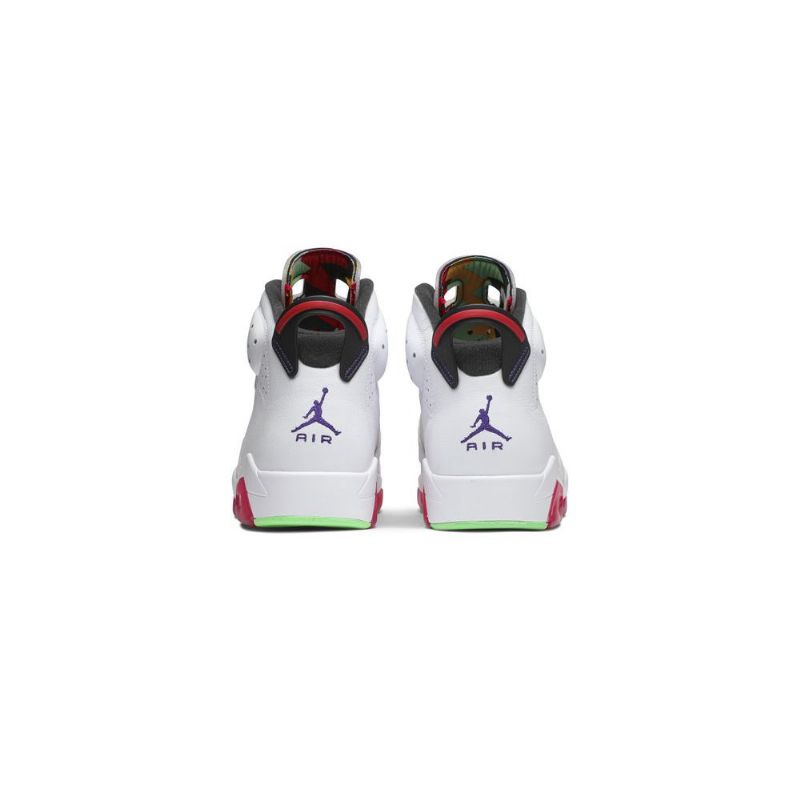 Air Jordan 6 Retro Fehér Szürke Piros Fekete Férfi Cipők