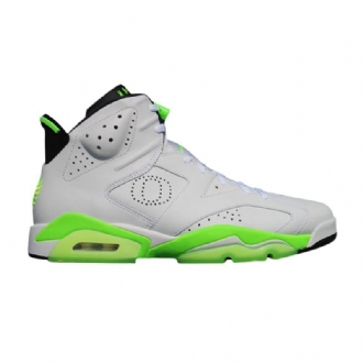 Air Jordan 6 Retro Fehér Zöld Fekete Férfi Cipő