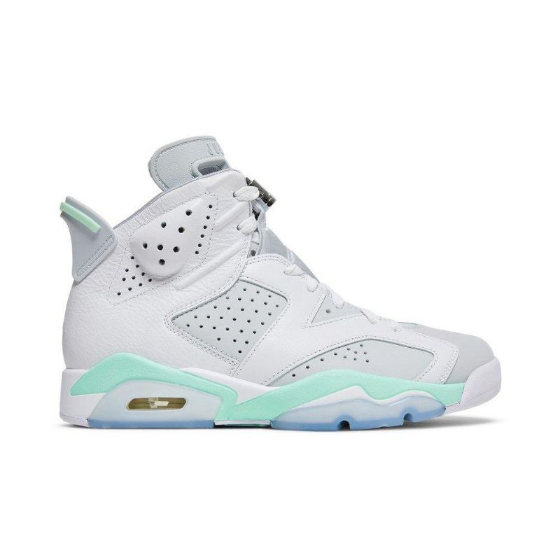 Air Jordan 6 Retro Fehér Zöld Női Cipő