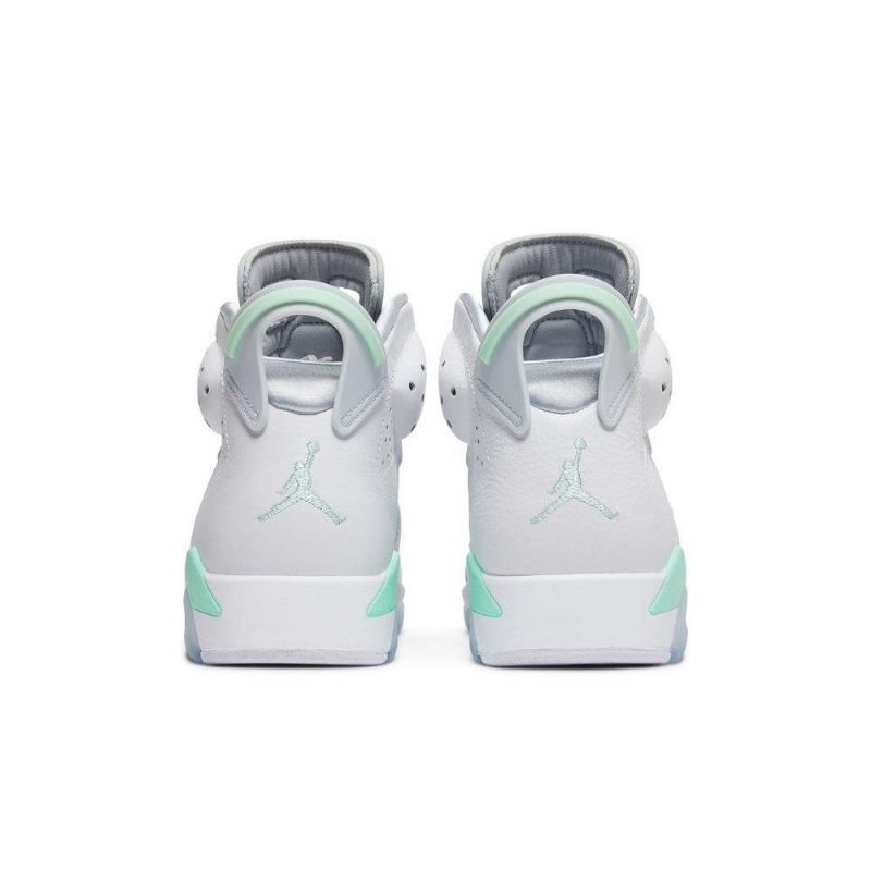 Air Jordan 6 Retro Fehér Zöld Női Cipő