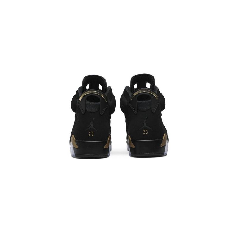Air Jordan 6 Retro Fekete Arany Férfi Cipő