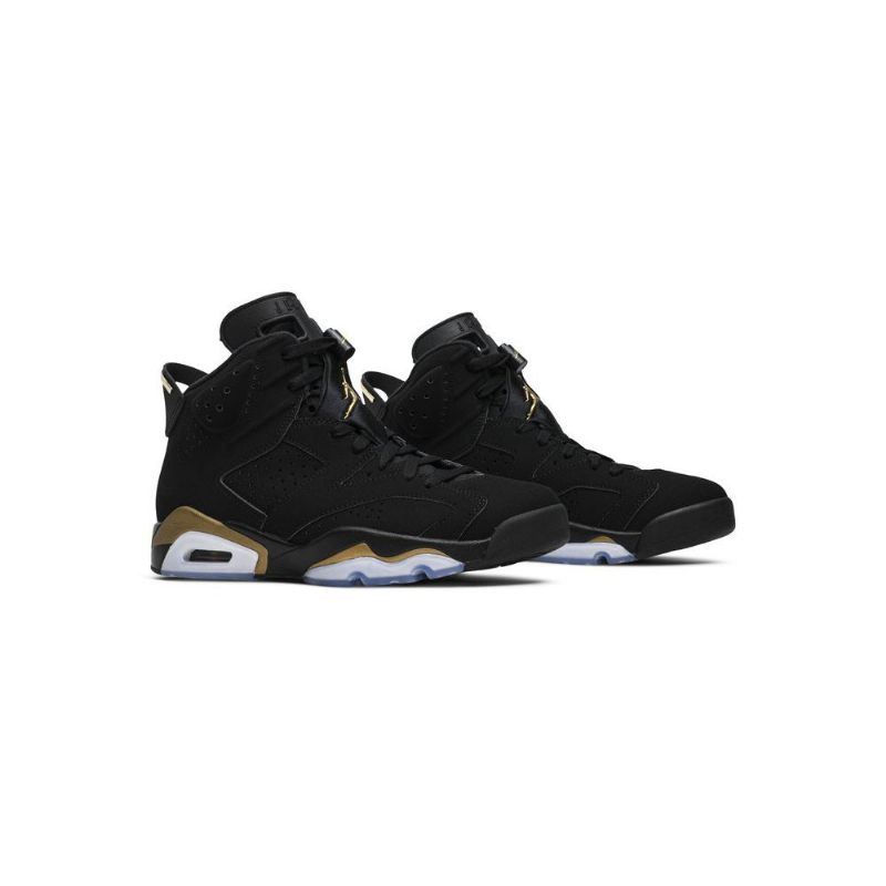 Air Jordan 6 Retro Fekete Arany Férfi Cipő