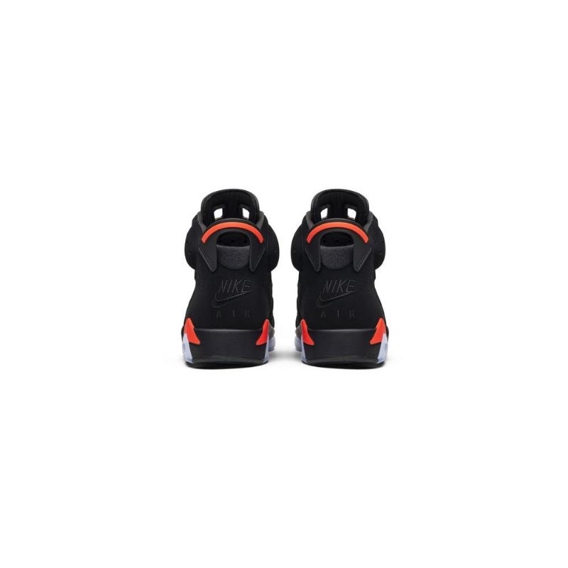 Air Jordan 6 Retro Fekete Piros Férfi Cipő