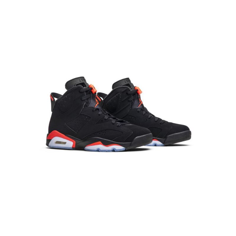 Air Jordan 6 Retro Fekete Piros Férfi Cipő