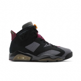 Air Jordan 6 Retro Fekete Szürke Bordeaux Férfi Cipő