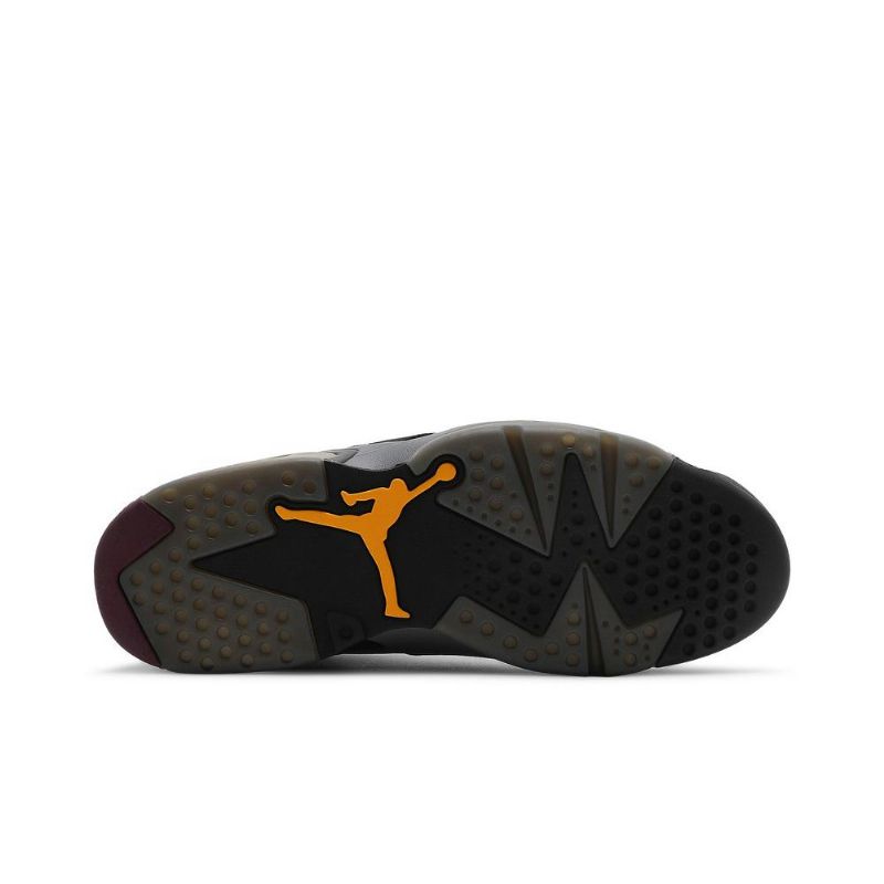 Air Jordan 6 Retro Fekete Szürke Bordeaux Férfi Cipő