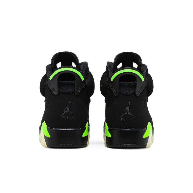 Air Jordan 6 Retro Fekete Zöld Férfi Cipő