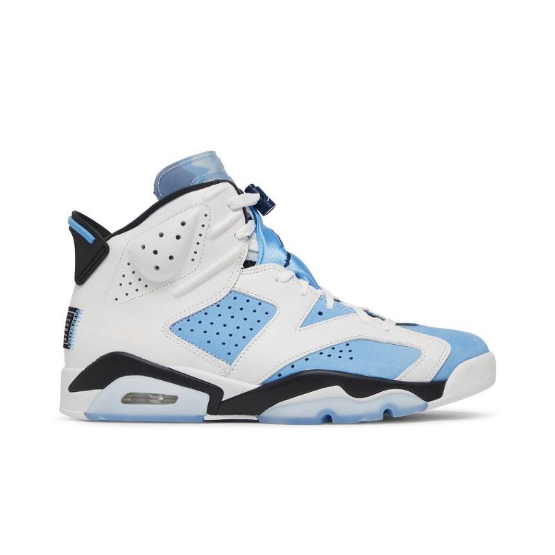 Air Jordan 6 Retro Kék Fehér Fekete Férfi Cipő