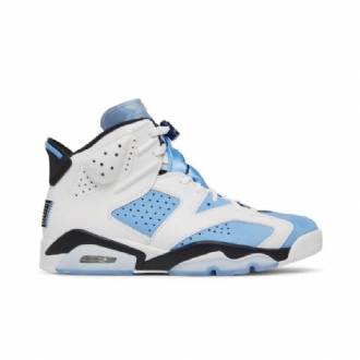 Air Jordan 6 Retro Kék Fehér Fekete Férfi Cipő