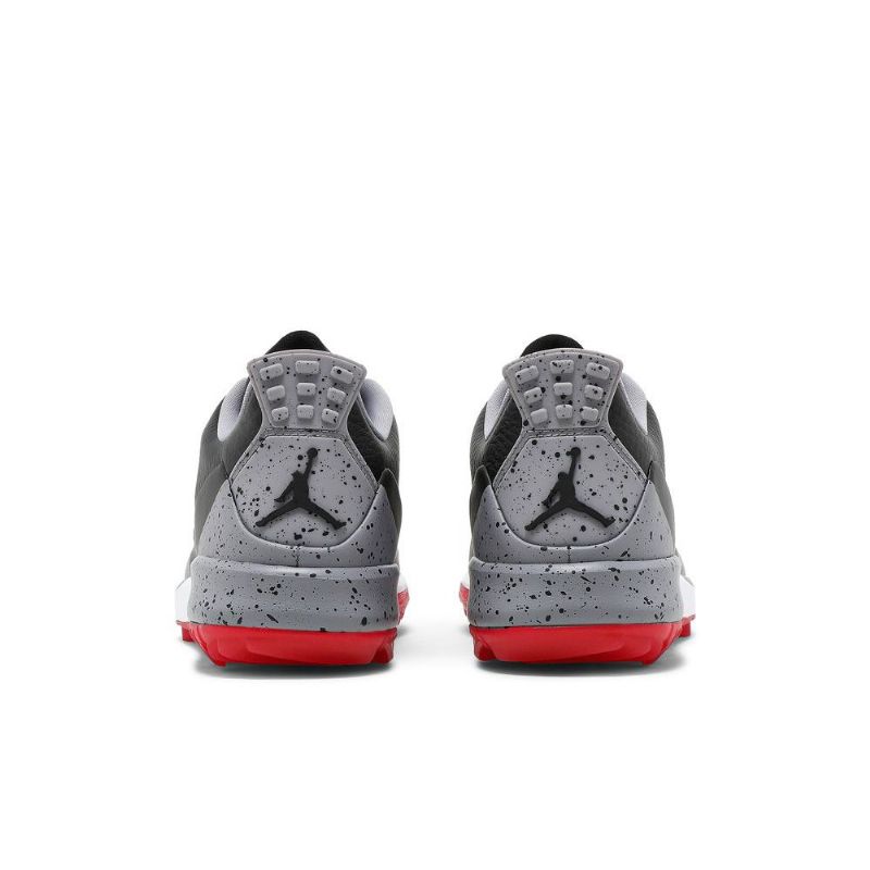 Air Jordan Adg 3 Fekete Szürke Piros Férfi Cipő