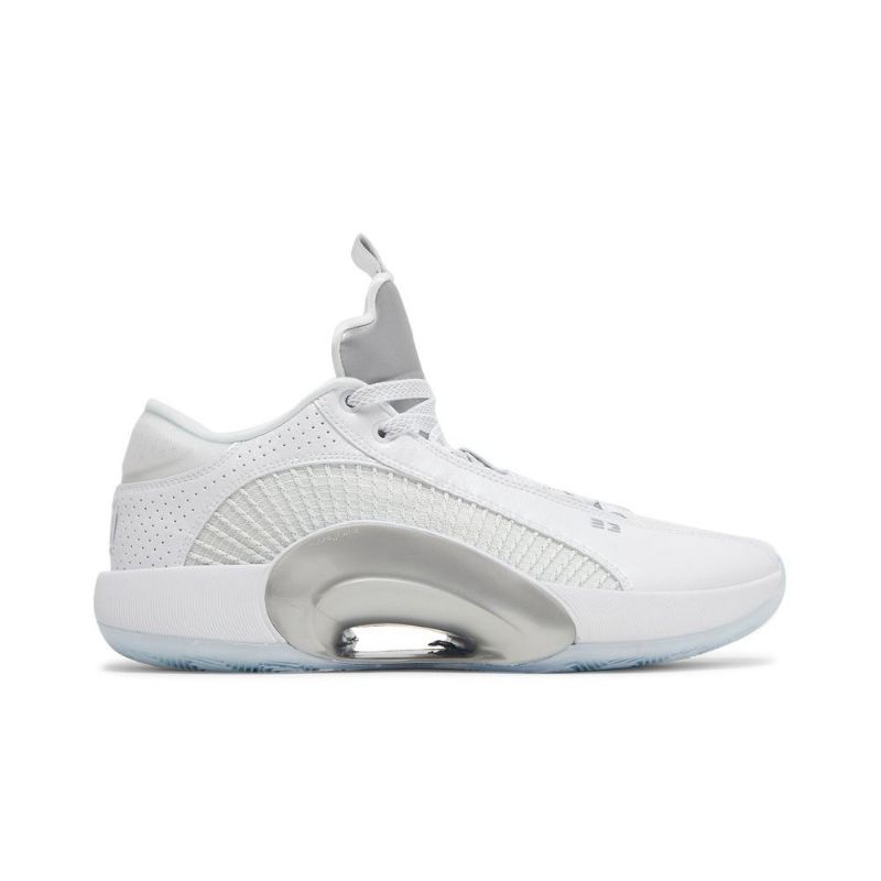 Air Jordan 35 Alacsony Fehér Ezüst Férfi Cipő