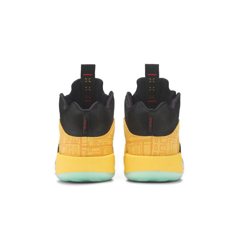 Air Jordan 35 Arany Fekete Piros Férfi Cipő