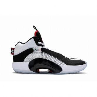 Air Jordan 35 Fehér Fekete Férfi Cipő