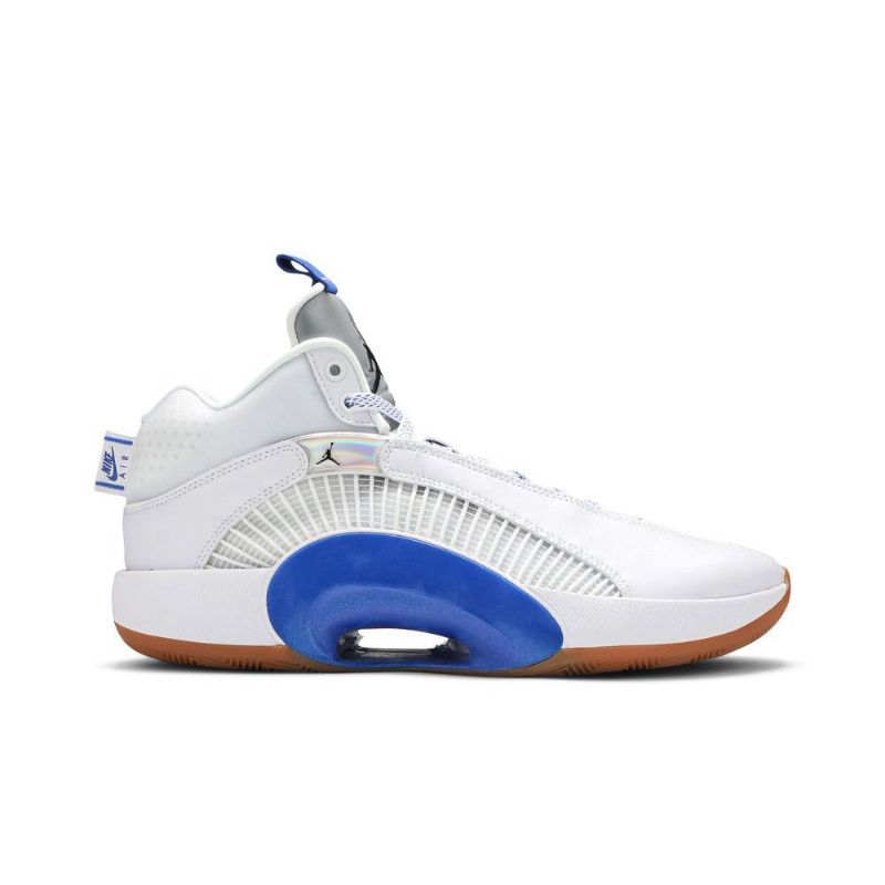 Air Jordan 35 Fehér Kék Ezüst Férfi Cipő