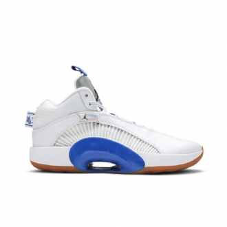 Air Jordan 35 Fehér Kék Ezüst Férfi Cipő