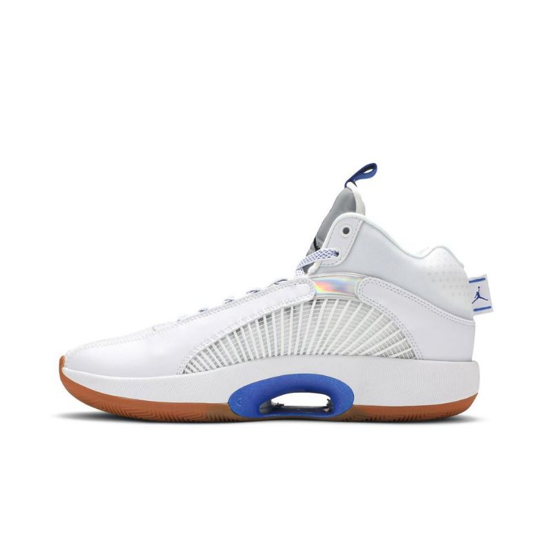 Air Jordan 35 Fehér Kék Ezüst Férfi Cipő