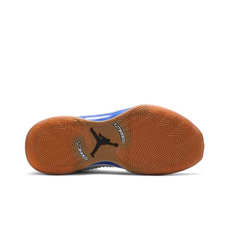 Air Jordan 35 Fehér Kék Ezüst Férfi Cipő