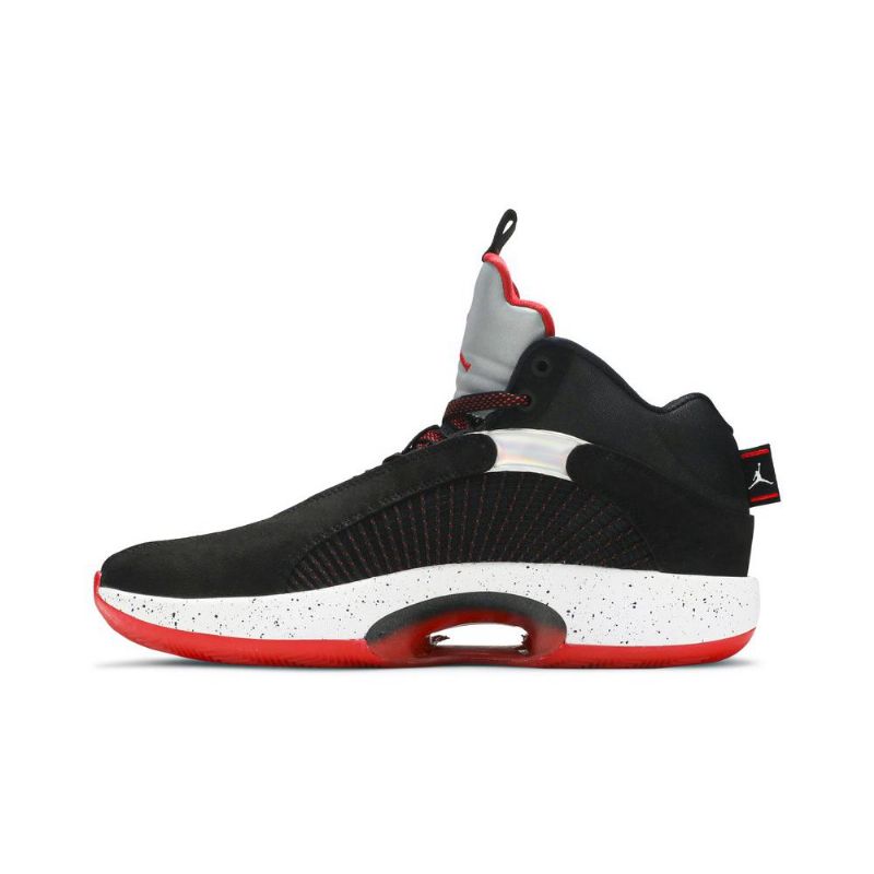 Air Jordan 35 Fekete Ezüstpiros Férfi Cipő