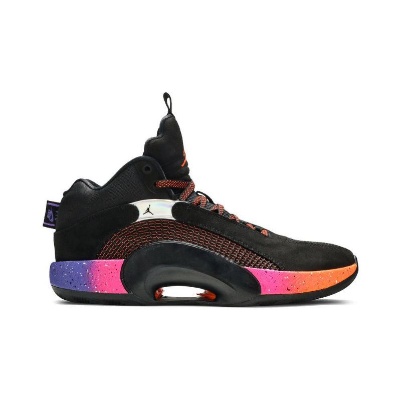 Air Jordan 35 Fekete Narancssárga Lila Rózsaszín Férfi Cipő