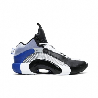 Air Jordan 35 Fragment Design Szürke Fekete Fehér Kék Férfi Cipők