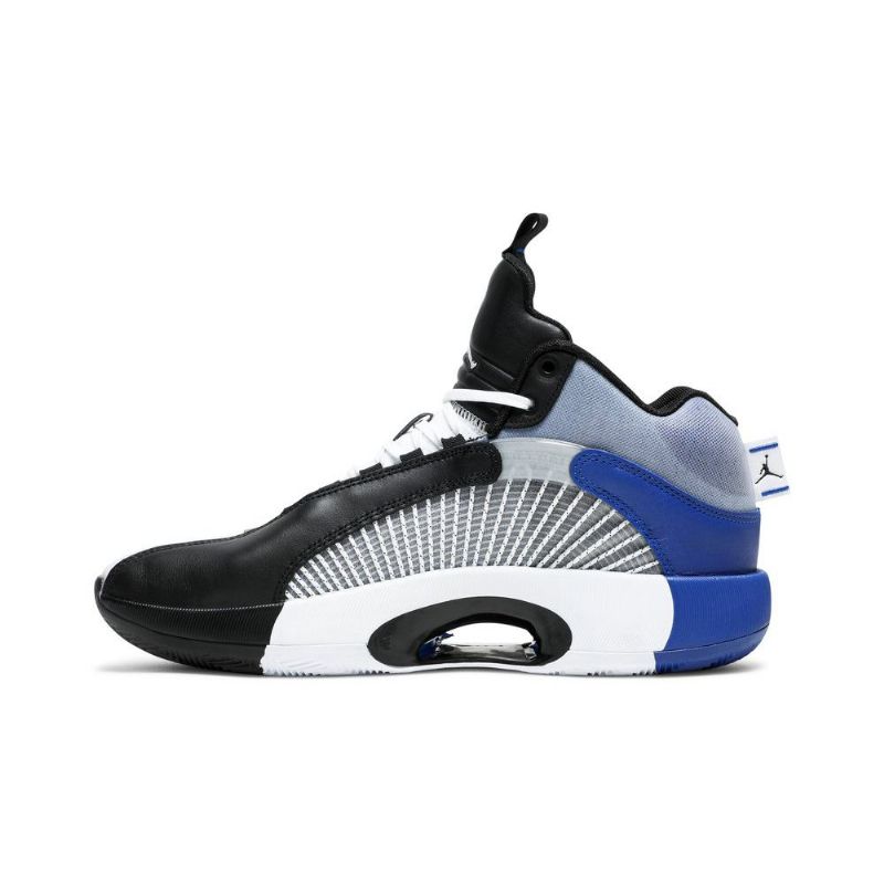 Air Jordan 35 Fragment Design Szürke Fekete Fehér Kék Férfi Cipők