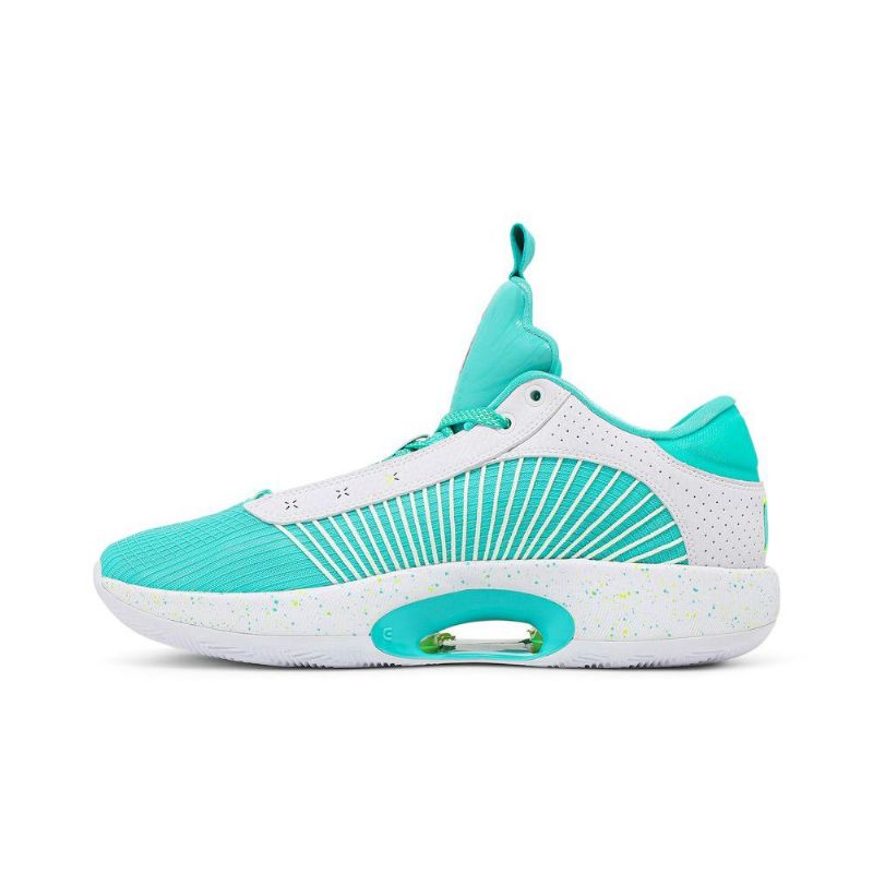 Air Jordan 35 Guo Ailun Low Pf Zöld Fehér Férfi Cipő