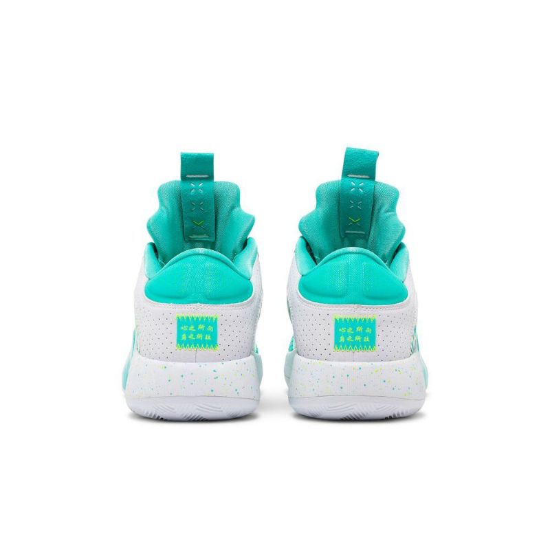 Air Jordan 35 Guo Ailun Low Pf Zöld Fehér Férfi Cipő