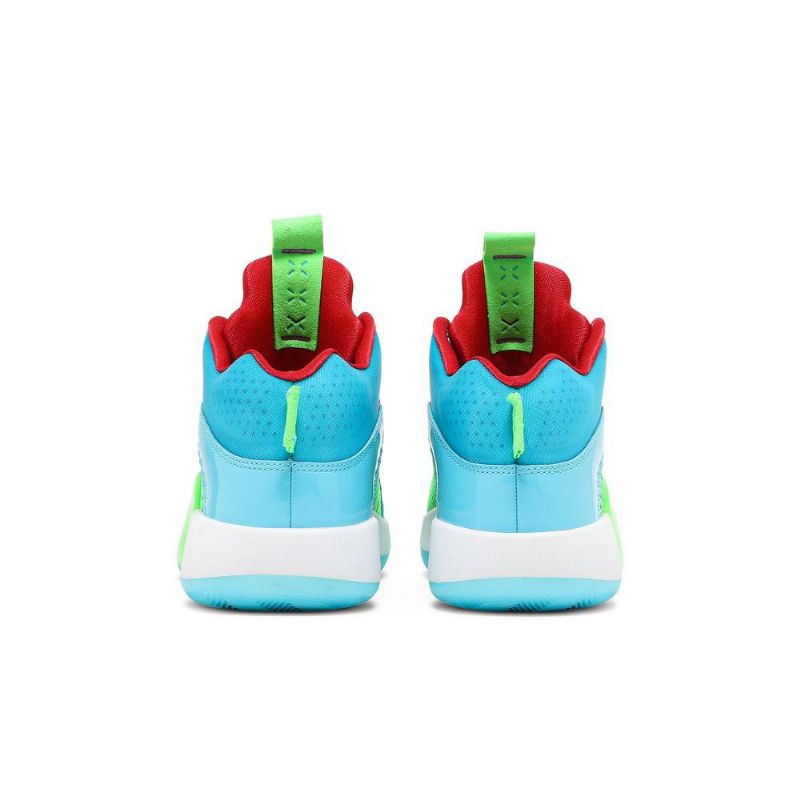 Air Jordan 35 Jayson Tatum Kék Zöld Piros Lila Férfi Cipő