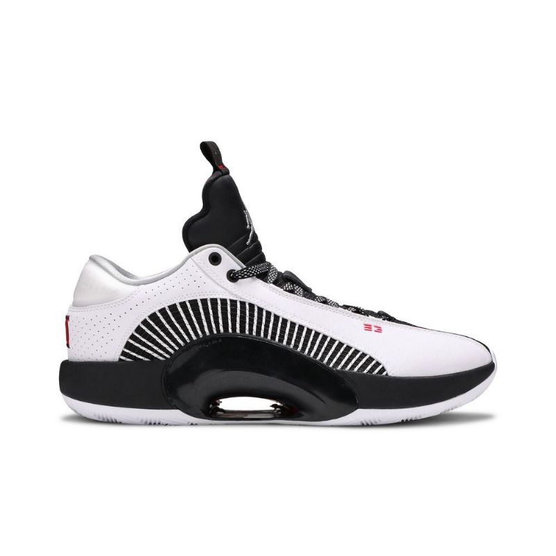 Air Jordan 35 Low Pf Fehér Fekete Férfi Cipő