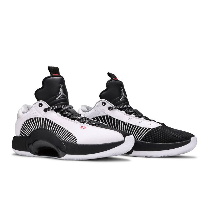 Air Jordan 35 Low Pf Fehér Fekete Férfi Cipő