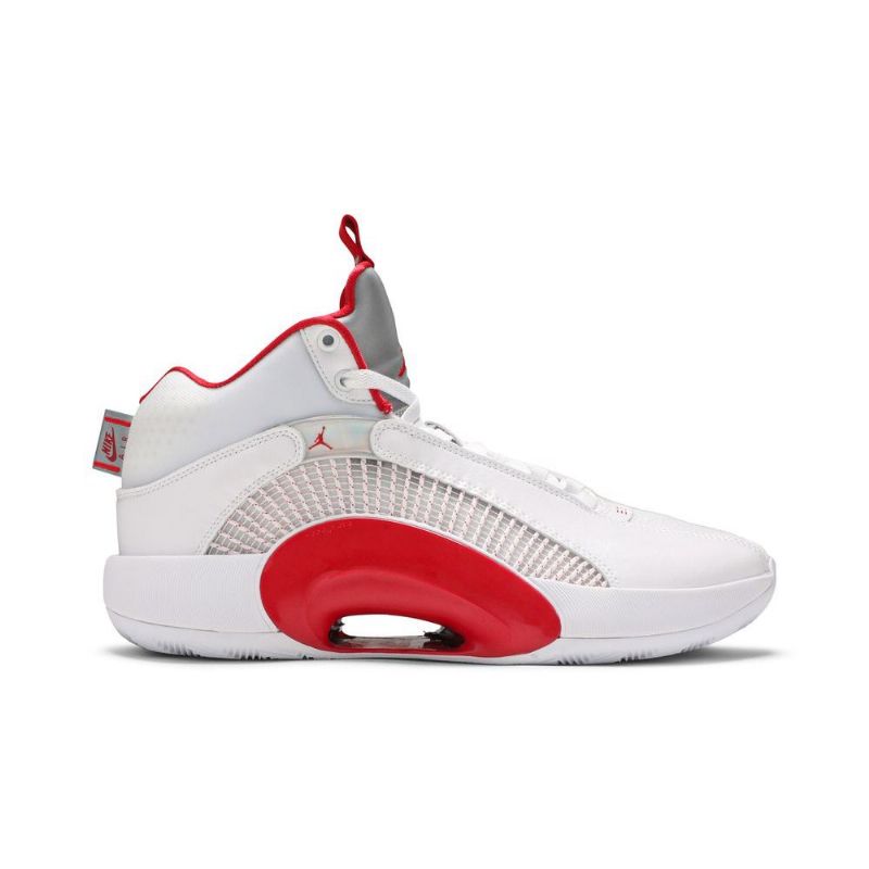 Air Jordan 35 Pf Fehér Ezüstpiros Férfi Cipő