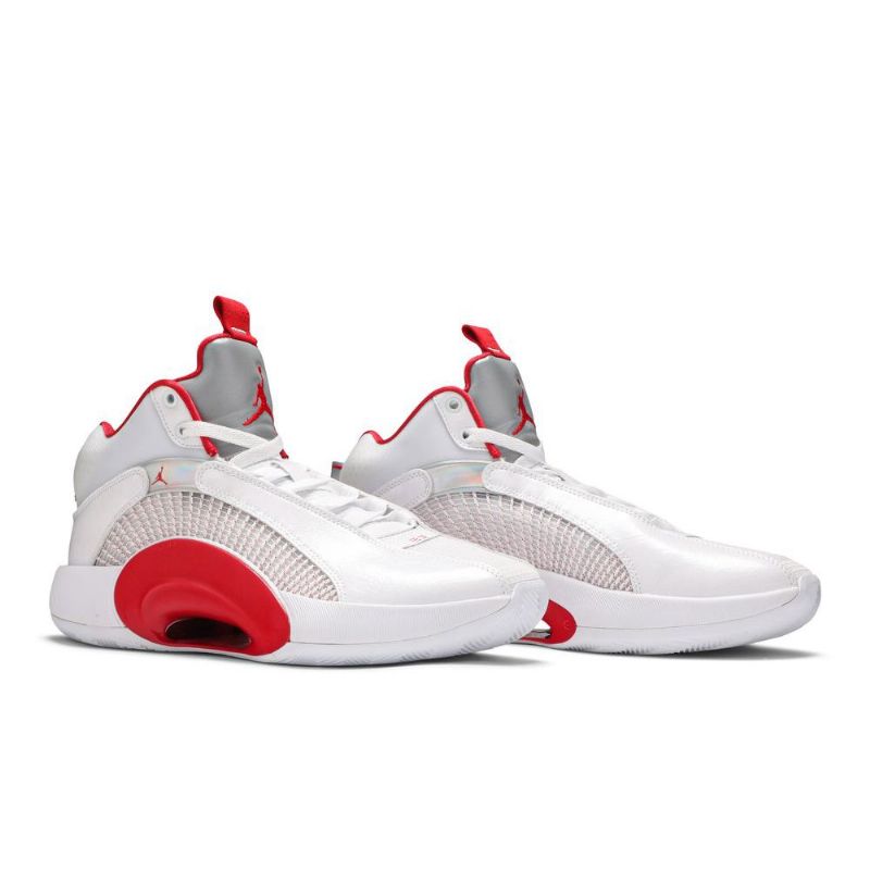 Air Jordan 35 Pf Fehér Ezüstpiros Férfi Cipő