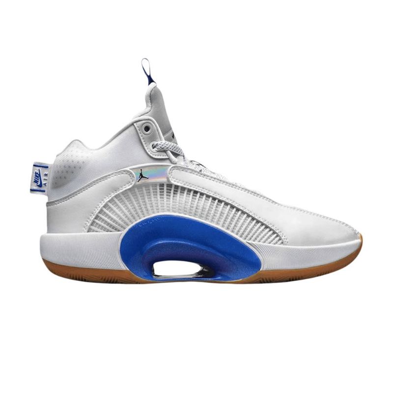 Air Jordan 35 Pf Fehér Kék Ezüst Férfi Cipő