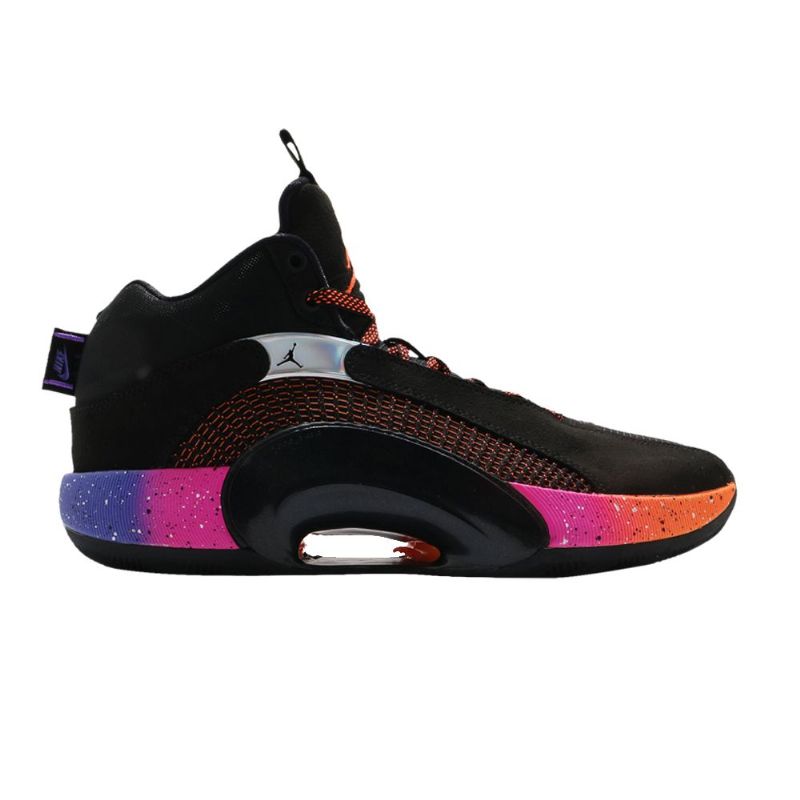 Air Jordan 35 Pf Fekete Narancssárga Férfi Cipő