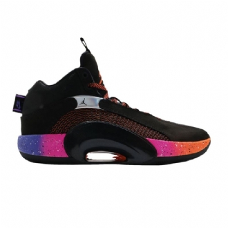Air Jordan 35 Pf Fekete Narancssárga Férfi Cipő
