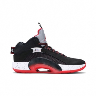 Air Jordan 35 Pf Fekete Piros Ezüst Fehér Férfi Cipő