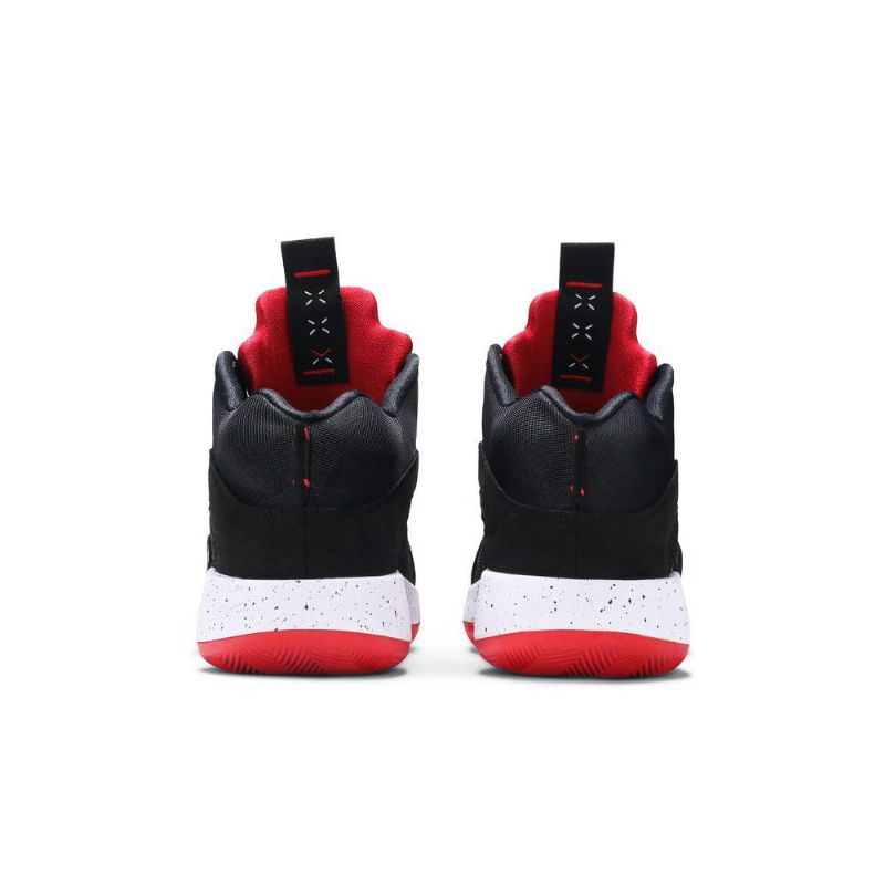 Air Jordan 35 Pf Fekete Piros Ezüst Fehér Férfi Cipő