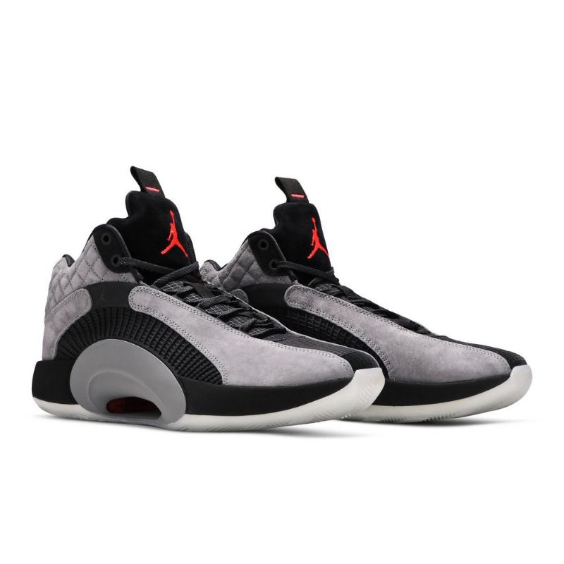 Air Jordan 35 Szürke Fekete Férfi Cipő