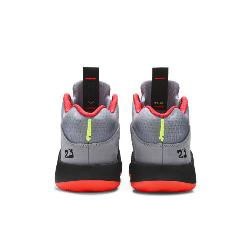 Air Jordan 35 Szürke Fekete Kék Piros Férfi Cipők