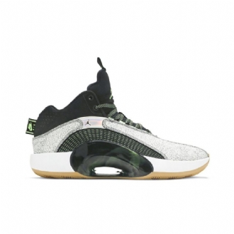Air Jordan 35 Zion Williamson Fehér Fekete Zöld Férfi Cipő