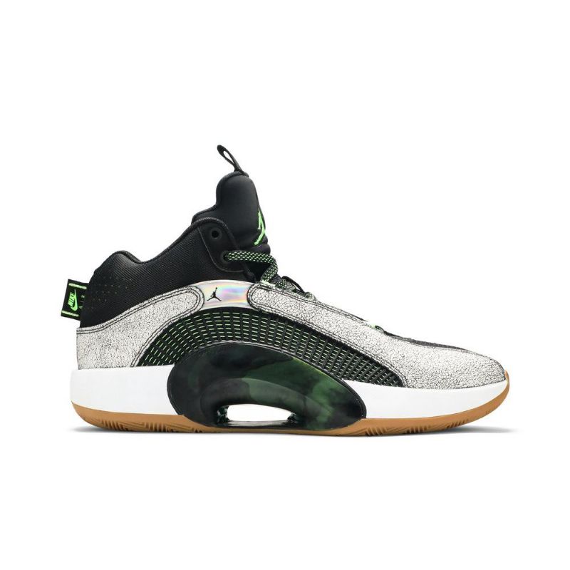 Air Jordan 35 Zion Williamson Pf Fehér Fekete Zöld Férfi Cipő